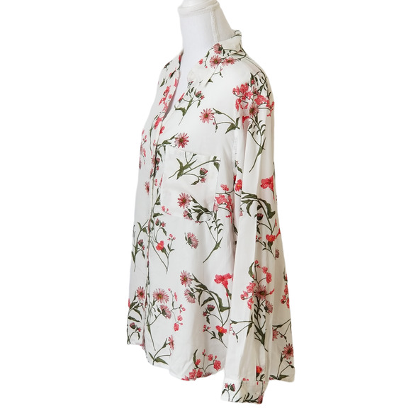 George Long sleeve floral blouse - Size XL (16-18) - Picture 3 of 6